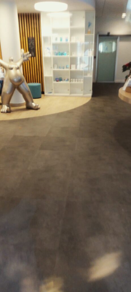 revêtement de sol Gerflor LVT Collé Recipharm